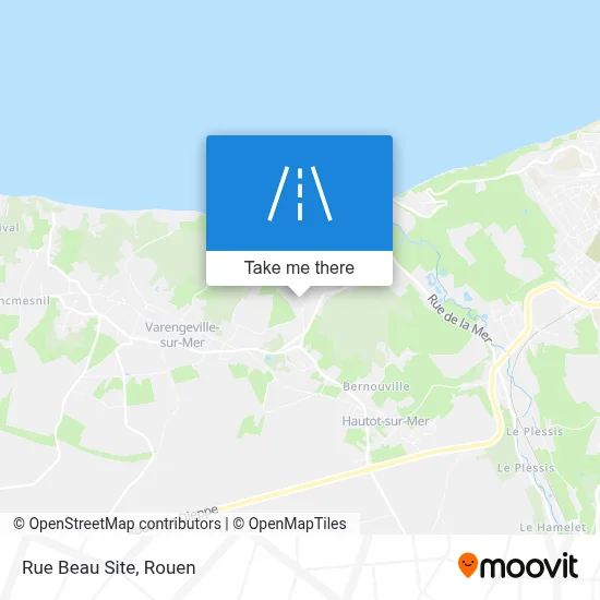 Rue Beau Site map