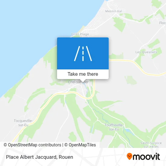 Place Albert Jacquard map