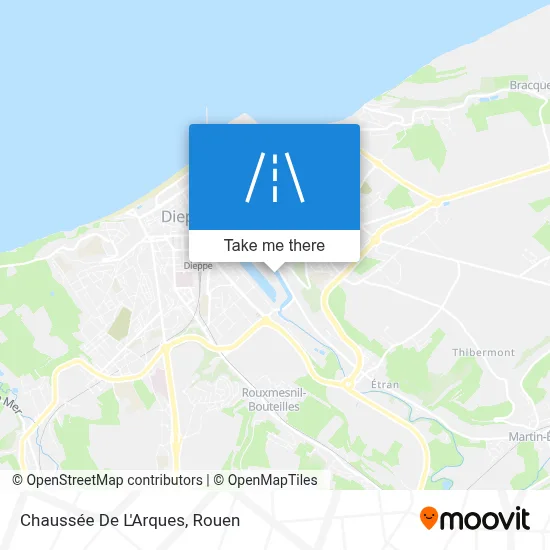 Chaussée De L'Arques map
