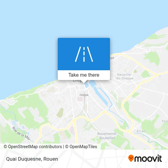 Quai Duquesne map