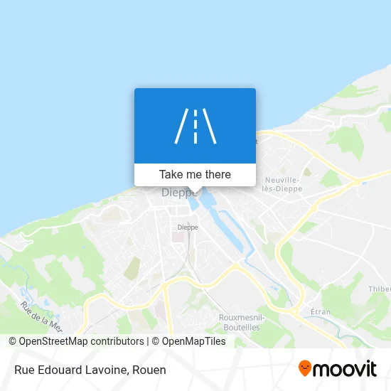 Rue Edouard Lavoine map