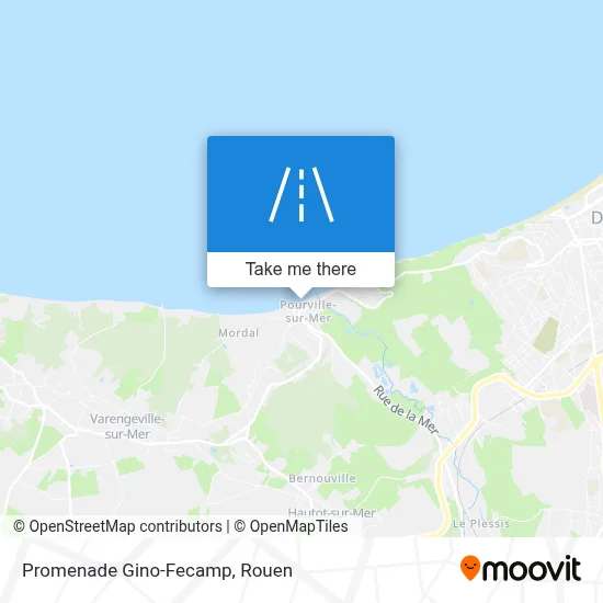 Promenade Gino-Fecamp map