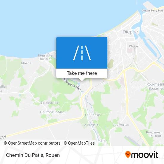 Chemin Du Patis map