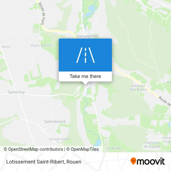Lotissement Saint-Ribert map