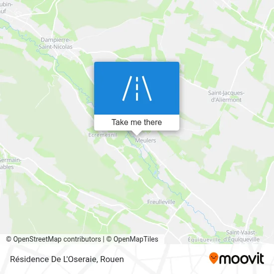 Mapa Résidence De L'Oseraie