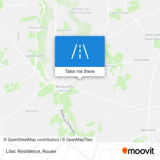 Résidence Les Lilas map