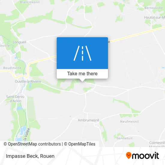 Impasse Beck map