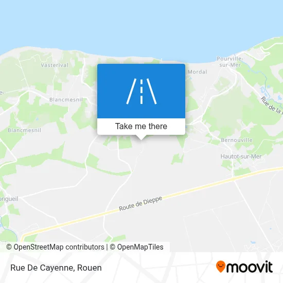 Rue De Cayenne map