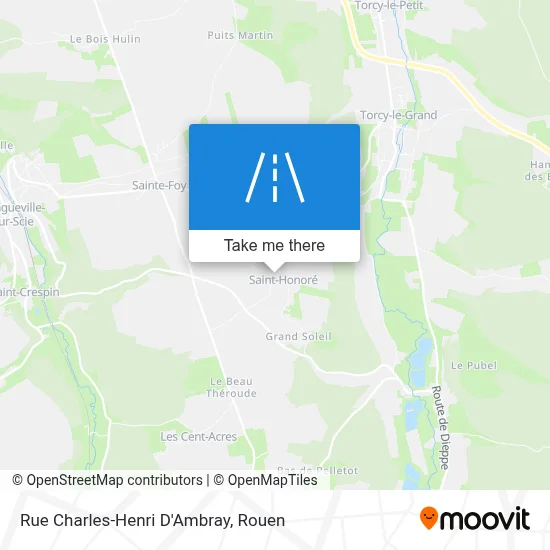 Mapa Rue Charles-Henri D'Ambray