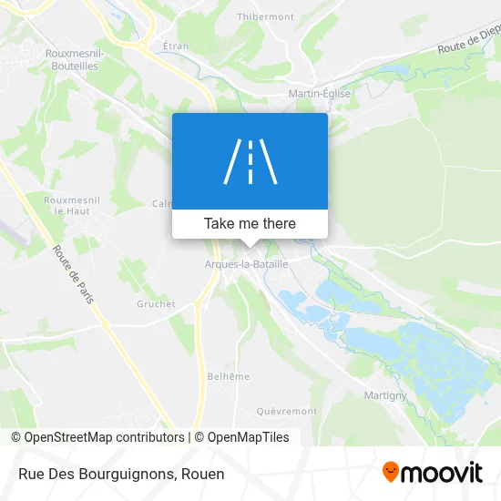 Rue Des Bourguignons map