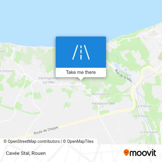 Cavée Stal map