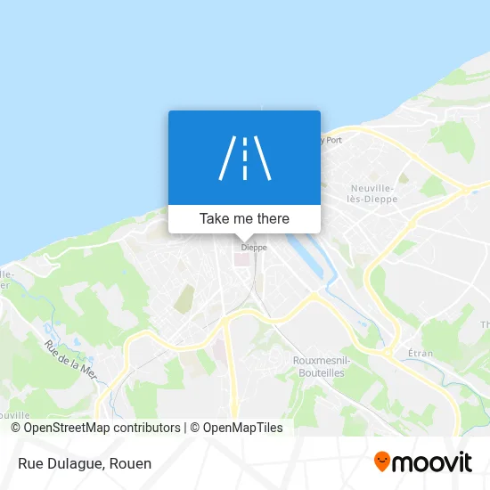 Rue Dulague map