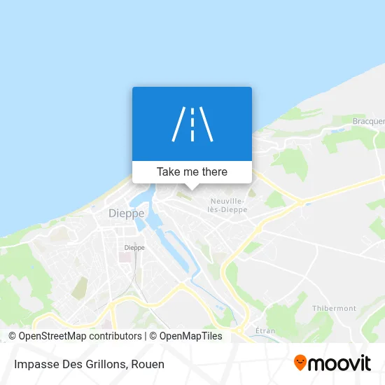 Impasse Des Grillons map