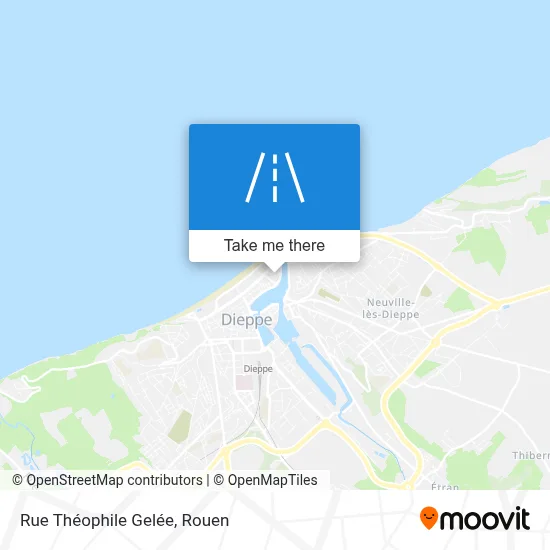 Rue Théophile Gelée map