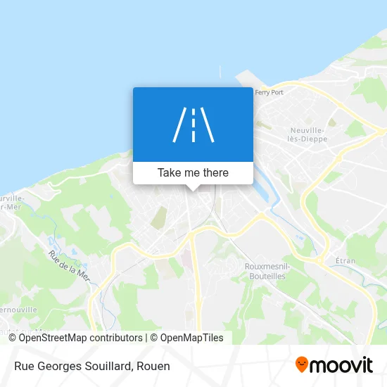 Rue Georges Souillard map
