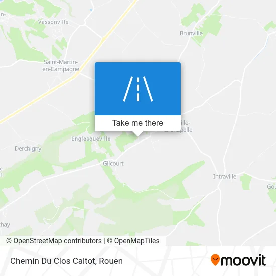 Chemin Du Clos Caltot map