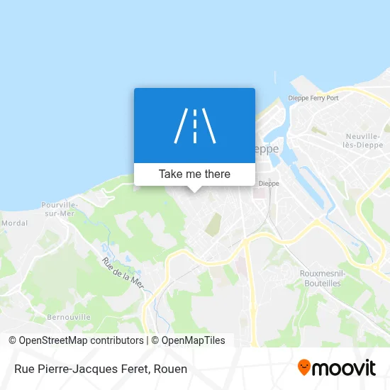 Rue Pierre-Jacques Feret map