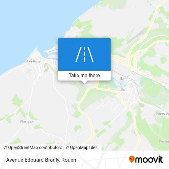Avenue Edouard Branly map