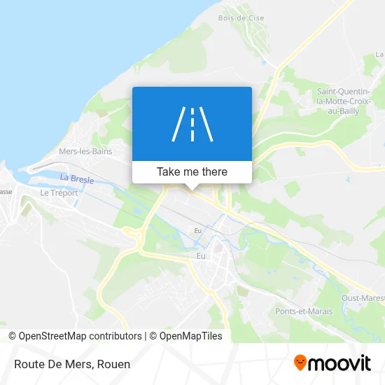 Route De Mers map