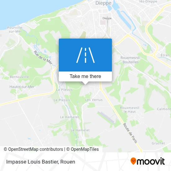 Impasse Louis Bastier map