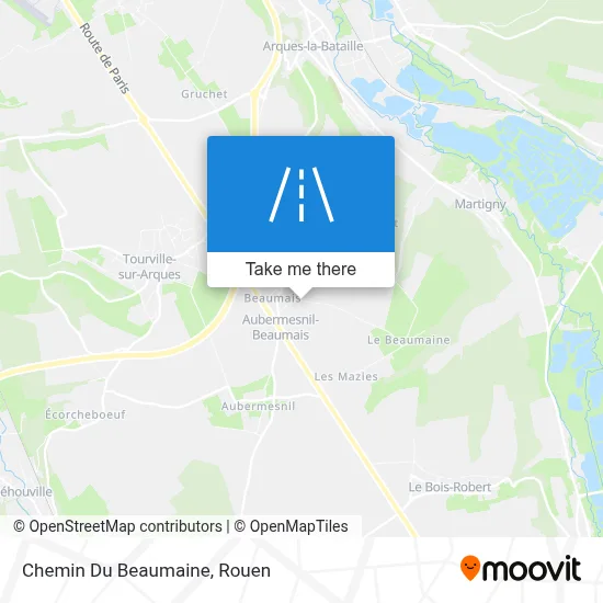 Chemin Du Beaumaine map