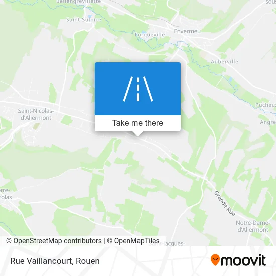 Rue Vaillancourt map