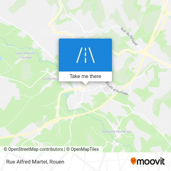 Rue Alfred Martel map