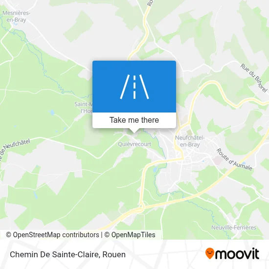 Chemin De Sainte-Claire map