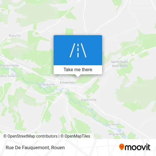 Mapa Rue De Fauquemont