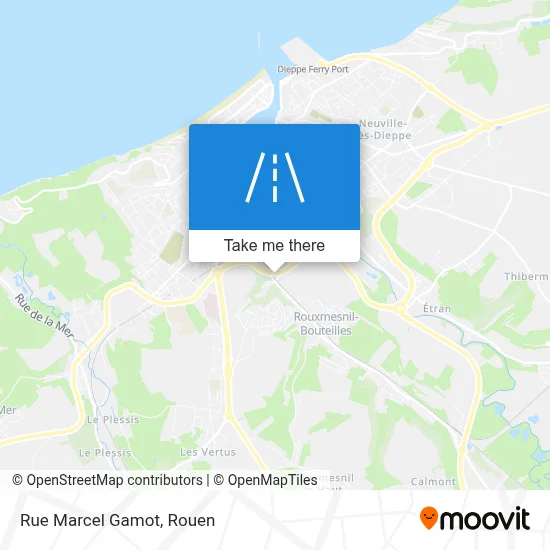 Rue Marcel Gamot map