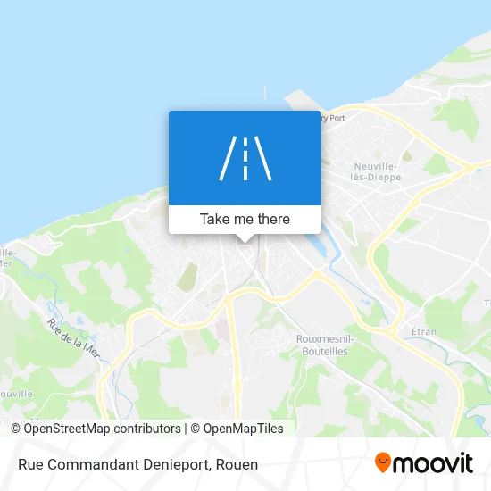 Rue Commandant Denieport map