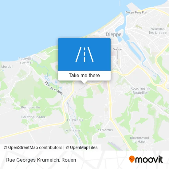 Rue Georges Krumeich map