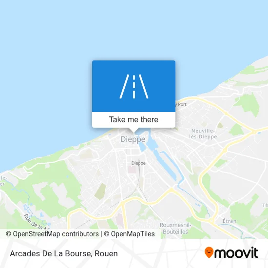 Arcades De La Bourse map