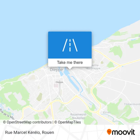 Rue Marcel Kérélo map