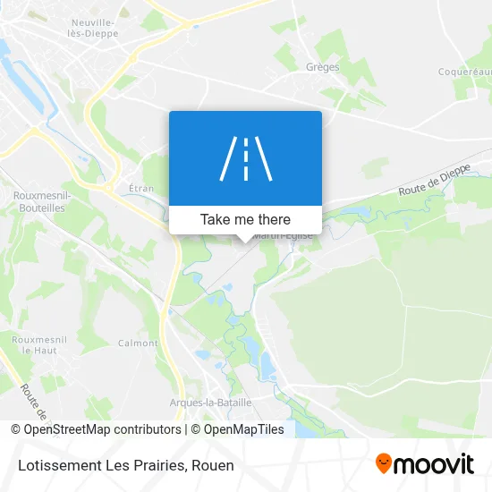 Lotissement Les Prairies map