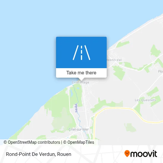 Mapa Rond-Point De Verdun