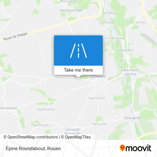 Rond-Point De L'Épine map