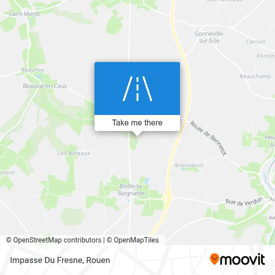 Impasse Du Fresne map