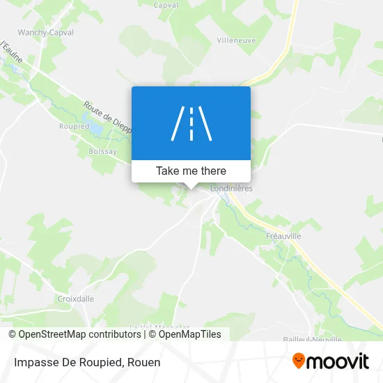 Impasse De Roupied map