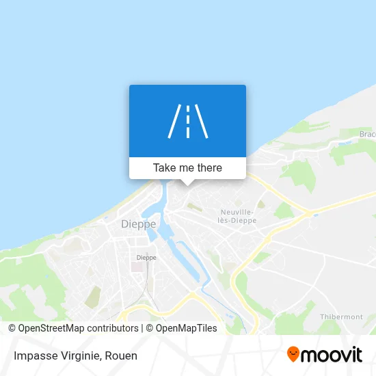 Impasse Virginie map