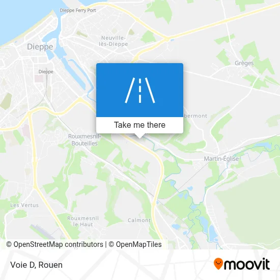Voie D map