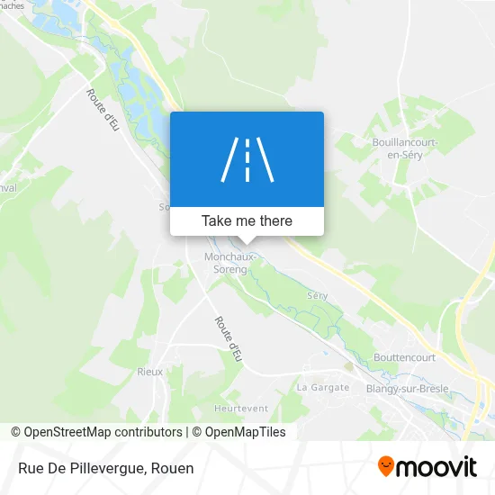 Rue De Pillevergue map