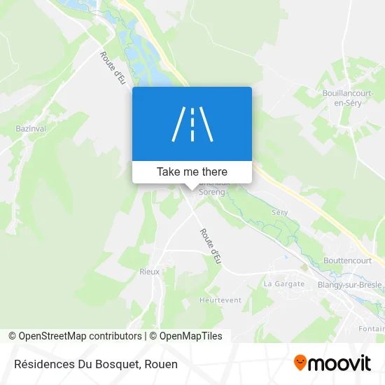 Résidences Du Bosquet map