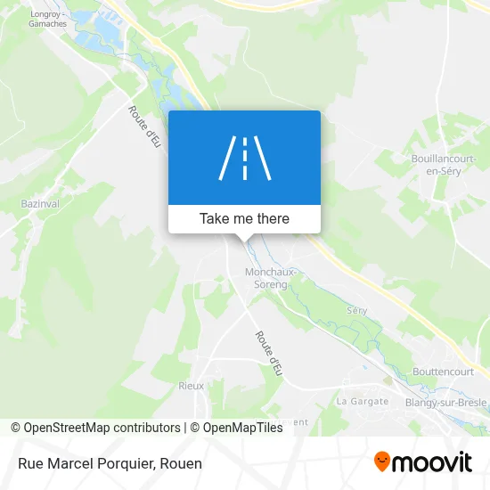 Mapa Rue Marcel Porquier