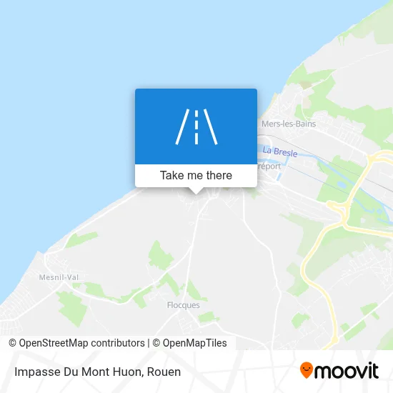 Impasse Du Mont Huon map
