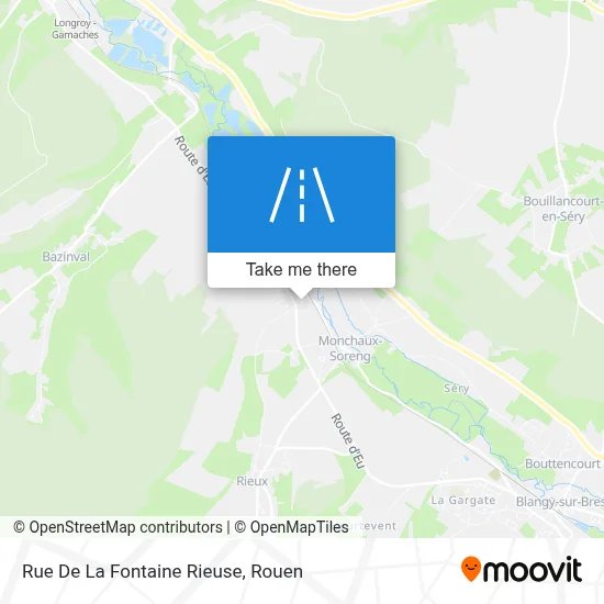 Rue De La Fontaine Rieuse map