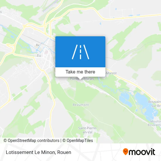 Lotissement Le Minon map