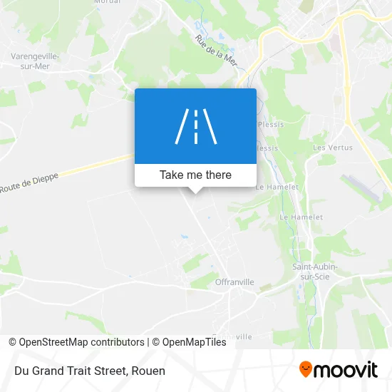 Mapa Rue Du Grand Trait