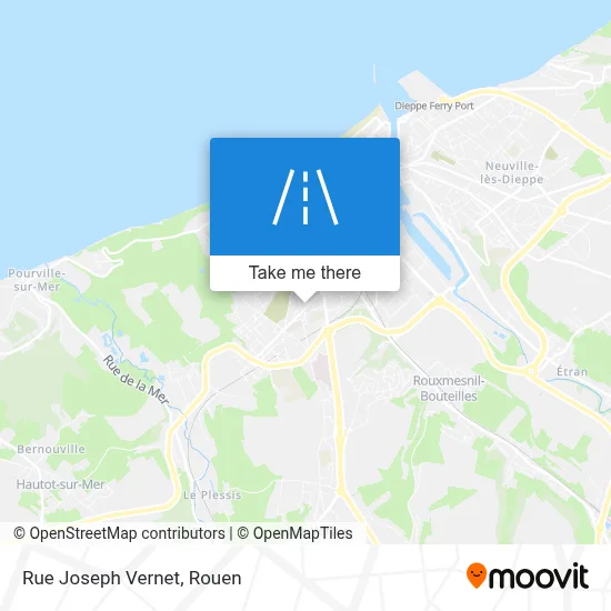 Rue Joseph Vernet map
