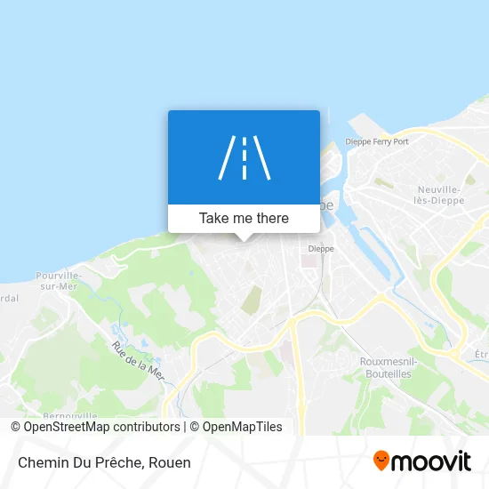 Chemin Du Prêche map